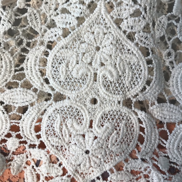 Tan Floral Print Sundress(L) - Picture 4 of 6